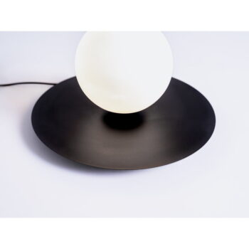 Čierna stolová lampa so skleneným tienidlom (výška 25 cm) Skiva Ball – CustomForm - Image 5