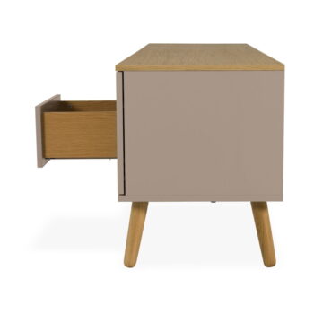 Hnedý TV stolík Tenzo Dot, 192 x 54 cm – Obrázok 8