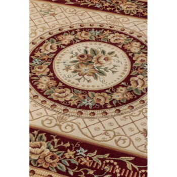 Vínovo-béžový koberec 200x280 cm Herat – Nouristan - Image 3