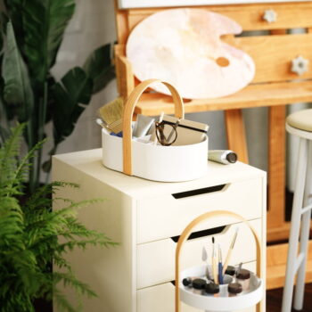 Biely kúpeľňový organizér Bellwood – Umbra - Image 10