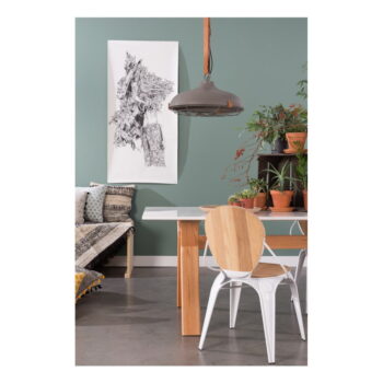 Sivé stropné svietidlo Zuiver Dek, Ø 51 cm - Image 6
