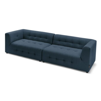 Tmavomodrá pohovka 324 cm Kleber - Bobochic Paris - Image 10