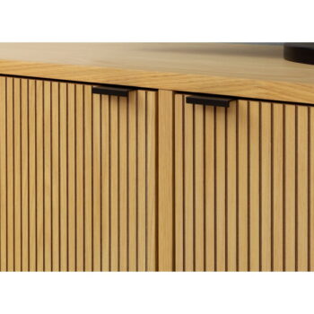 TV stolík v dekore duba v prírodnej farbe 176x57 cm Bali – Tenzo - Image 8