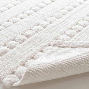 Biela kúpeľňová predložka 50x80 cm Cleonis – douceur d'intérieur – Obrázok 5