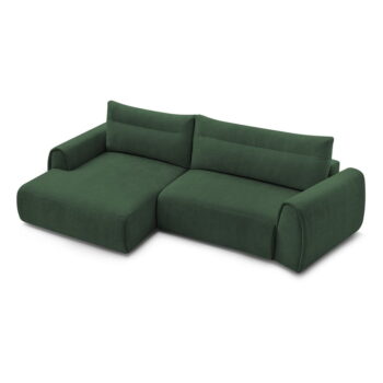 Tmavozelená rohová pohovka Aden – Bobochic Paris - Image 10