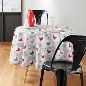 Obrus ø 180 cm Suzette – douceur d'intérieur - Image 2