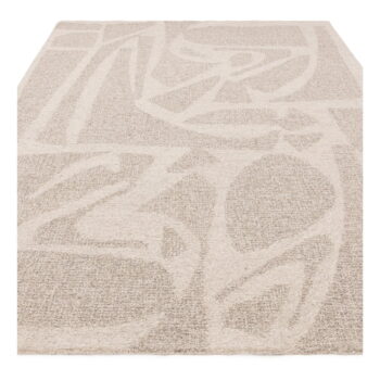 Krémovobiely ručne tkaný vlnený koberec 160x230 cm Loxley – Asiatic Carpets - Image 4