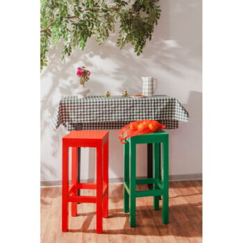 Červená barová stolička 75 cm Axel - Really Nice Things - Image 2