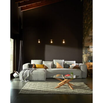 Konferenčný stolík Kave Home Mikado, 90 x 90 cm - Image 4