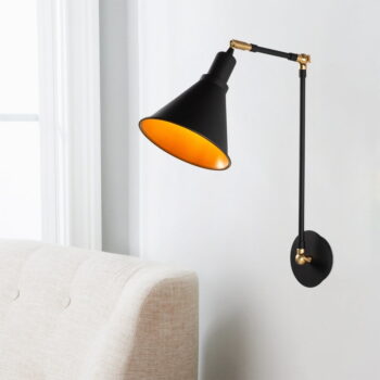 Čierne nástenné svietidlo Berceste – Opviq lights - Image 3