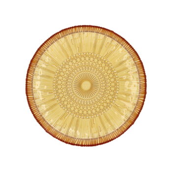Oranžový sklenený servírovací tanier ø 30 cm Kusintha – Bitz - Image 6
