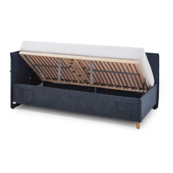 Tmavomodrá detská posteľ s úložným priestorom 90x200 cm Fun – Meise Möbel - Image 3