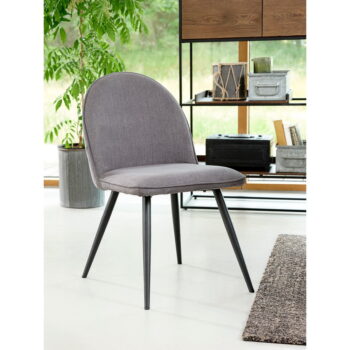 Sivá jedálenská stolička Minto – Unique Furniture – Obrázok 2