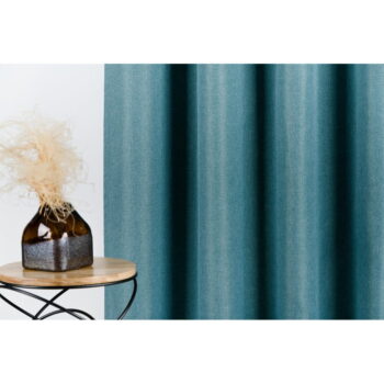Tyrkysovomodrý záves 140x260 cm Avalon – Mendola Fabrics - Image 4