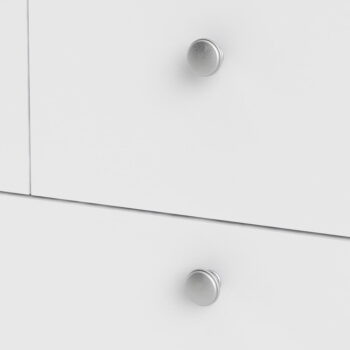 Biela vysoká komoda 82x99 cm Madrid – Tvilum – Obrázok 6