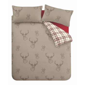 Obliečky na jednolôžko Catherine Lansfield Stag Multi, 135 × 200 cm – Obrázok 5