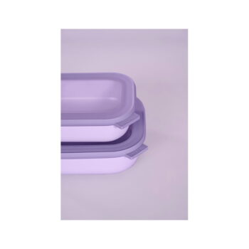 Potravinové škatuľky v súprave 3 ks Vivid lilac – Mepal - Image 5