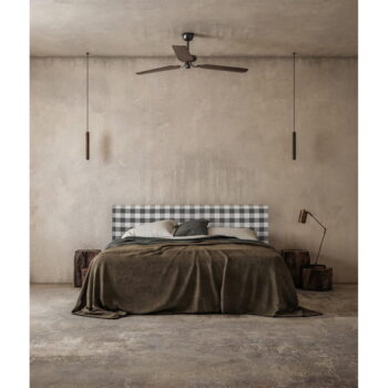 Čierne čalúnené čelo postele 145x52 cm Billie – Really Nice Things - Image 3