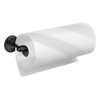 Čierny kovový držiak na papierové utierky iDesign Orbinni, 36 cm - Image 2