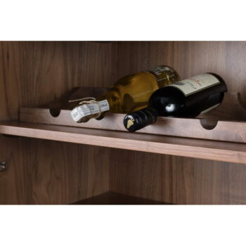 Vinotéka v dekore orecha v prírodnej farbe počet fliaš 20, 88,5x180,5 cm Trabis – Zuiver – Obrázok 2