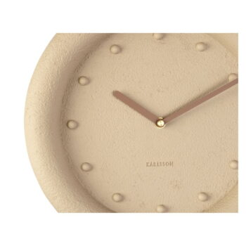 Béžové nástenné hodiny Karlsson Petra, ø 30 cm - Image 4