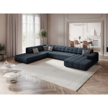 Modrá rohová pohovka (ľavý roh/do "U") Chicago – Cosmopolitan Design - Image 4