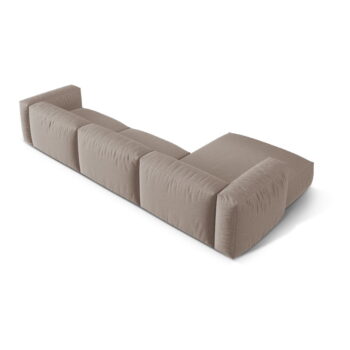 Béžová modulárna rohová pohovka (ľavý roh) Martina – Micadoni Home - Image 4