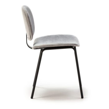 Sivé jedálenské stoličky v súprave 2 ks Arus – Marckeric – Obrázok 3