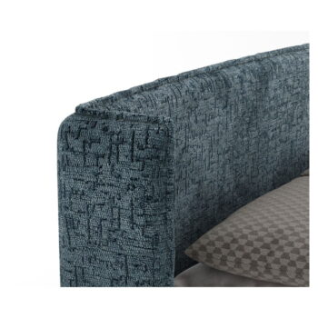 Modrá boxspring posteľ s úložným priestorom 160x200 cm Passion – Maison de Rêve - Image 11