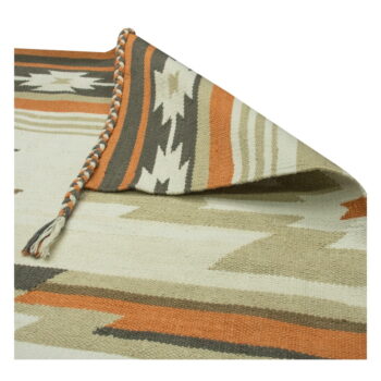 Obojstranný vonkajší koberec z recyklovaného plastu Green Decore Aztec, 120 x 180 cm - Image 5
