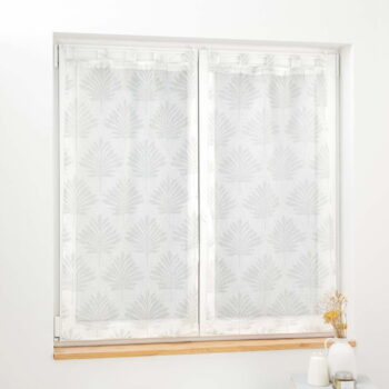 Biele voálové záclony v súprave 2 ks 60x120 cm Levita – douceur d'intérieur - Image 3