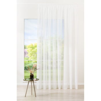 Biela záclona 140x245 cm Amanda – Mendola Fabrics