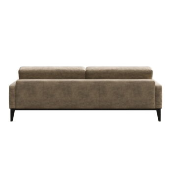 Béžová pohovka z imitácie kože MESONICA Musso Tufted, 210 cm - Image 3