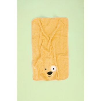 Žltý bavlnený detský uterák 50x75 cm Lucky - Foutastic – Obrázok 2