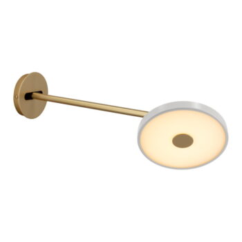 LED nástenné svietidlo so stmievačom v striebornej farbe ø 15 cm Asteria Wall Long – UMAGE - Image 3