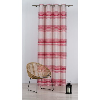 Červeno-béžový záves 140x255 cm Doina – Mendola Fabrics - Image 3
