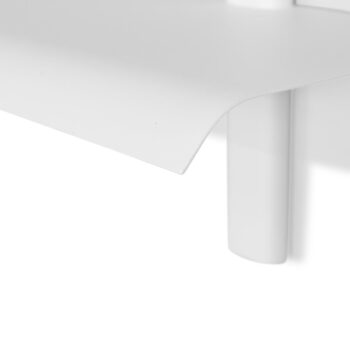 Biela kovová polica 28 cm Hola – Spinder Design – Obrázok 4