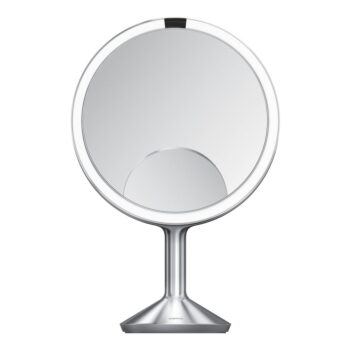 Kozmetické zrkadlo s osvetlením/zväčšovacie (5x) ø 25 cm Sensor Trio Max – simplehuman – Obrázok 3