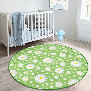 Zelený detský koberec ø 120 cm Comfort – Mila Home - Image 3