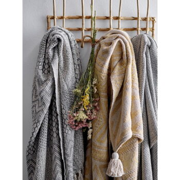 Sivá deka Bloomingville Throw, 130 × 160 cm - Image 4