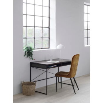 Žltá jedálenská stolička Unique Furniture Hudson – Obrázok 5