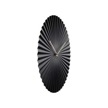 Hodiny v čiernej farbe Karlsson Sensu, ⌀ 50 cm - Image 3