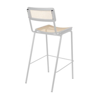 Sivé ratanové barové stoličky v súprave 2 ks 106 cm Jort - Zuiver - Image 6