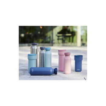 Tmavomodrá fľaša z nehrdzavejúcej ocele 350 ml Nordic denim – Mepal - Image 3