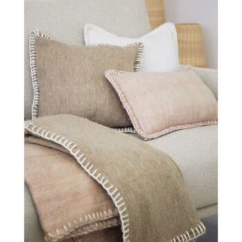 Vlnená deka 125x150 cm Augustina - Kave Home - Image 4