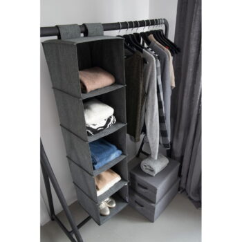 Závesný látkový organizér do skrine Soft Storage – Bigso Box of Sweden – Obrázok 4