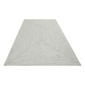 Biely/béžový vonkajší koberec 150x80 cm - NORTHRUGS - Image 2