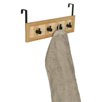 Ratanový vešiak na dvere v prírodnej farbe 33 cm Allegre – Wenko – Obrázok 7
