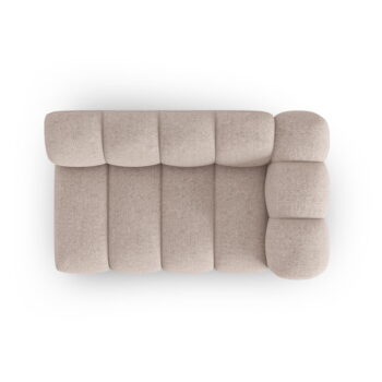 Béžový modul pohovky (pravý roh) Lupine – Micadoni Home - Image 3