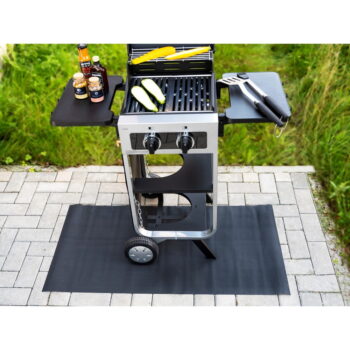 Čierna protišmyková ochranná podložka ku grilu Wenko Suma, 60 x 120 cm – Obrázok 6